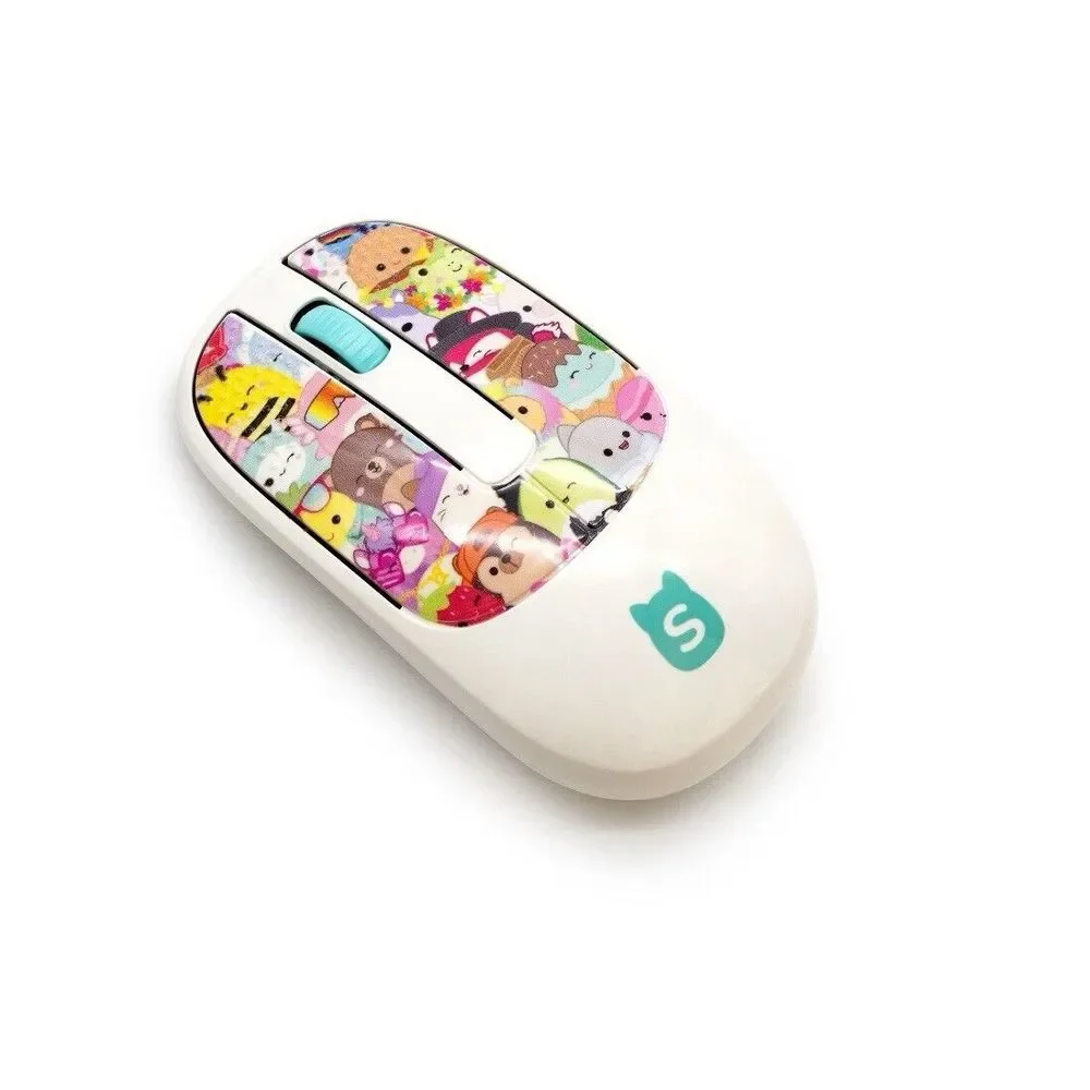 Squishmallows Headsets with Microphone, Wireless Mouse And mouse pad Tech Bundle